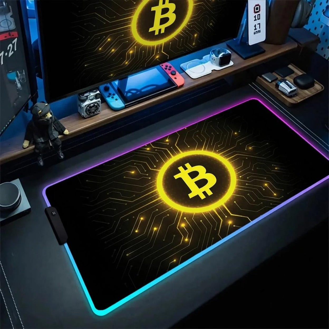 RGB XXL Bitcoin Mousepad