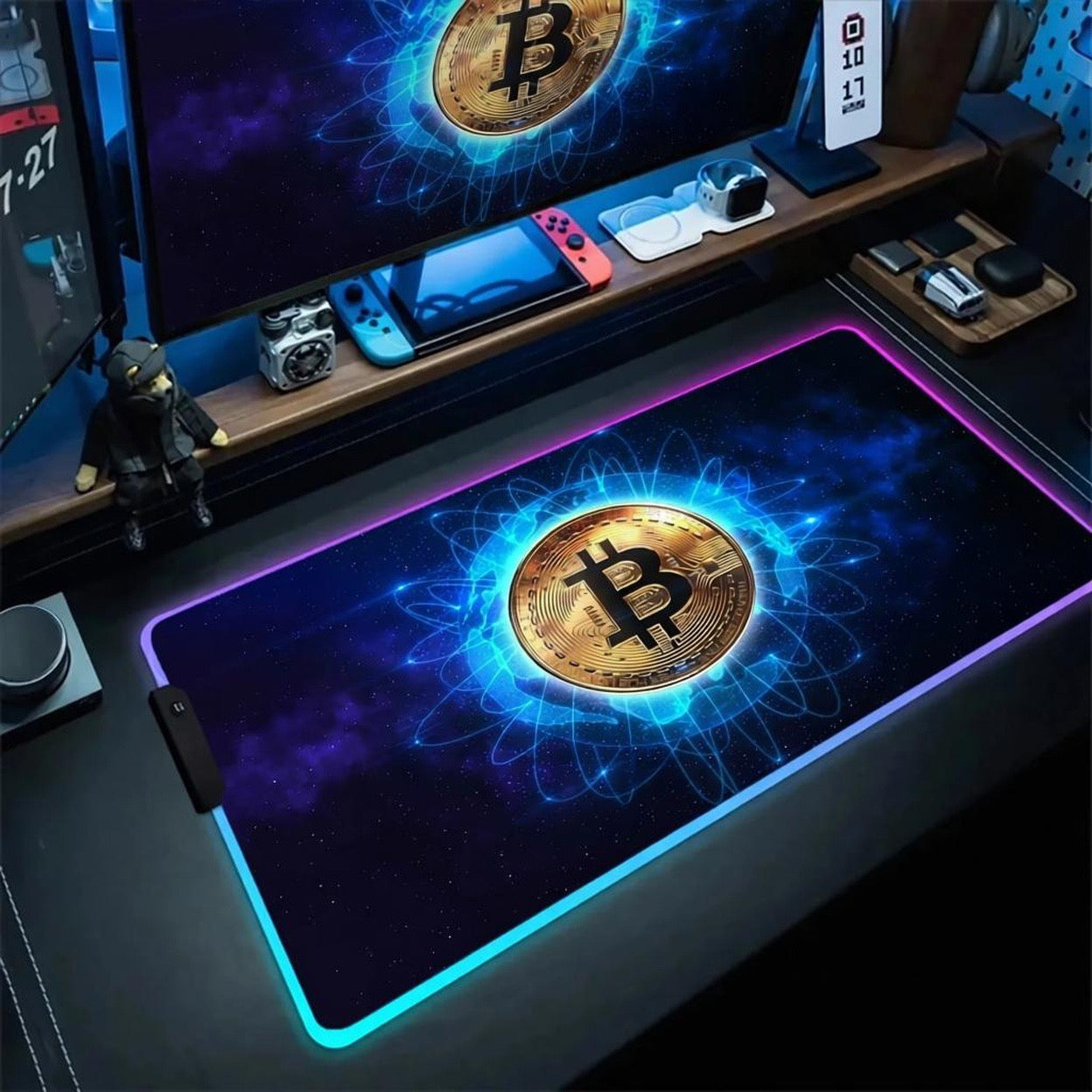 RGB XXL Bitcoin Mousepad