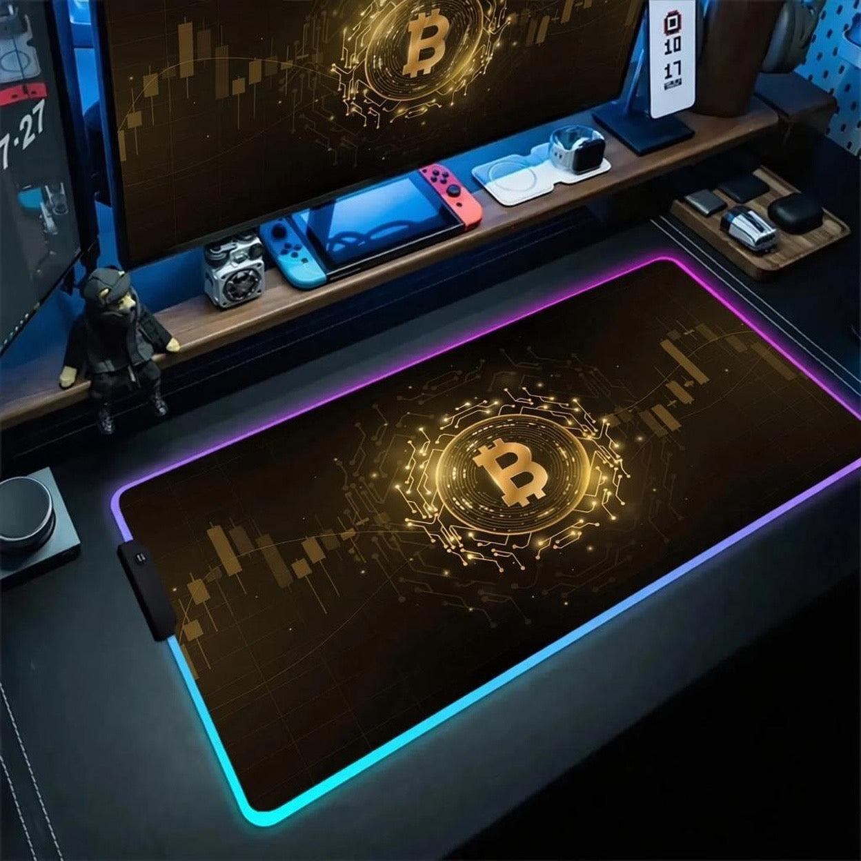 RGB XXL Bitcoin Mousepad