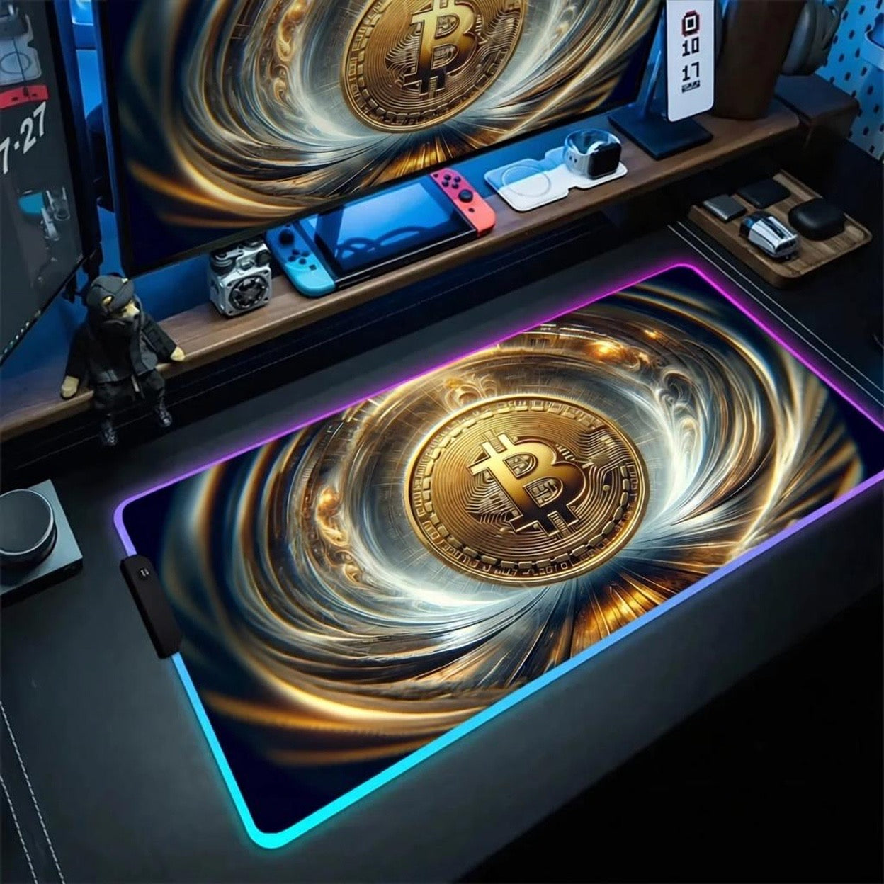 RGB XXL Bitcoin Mousepad