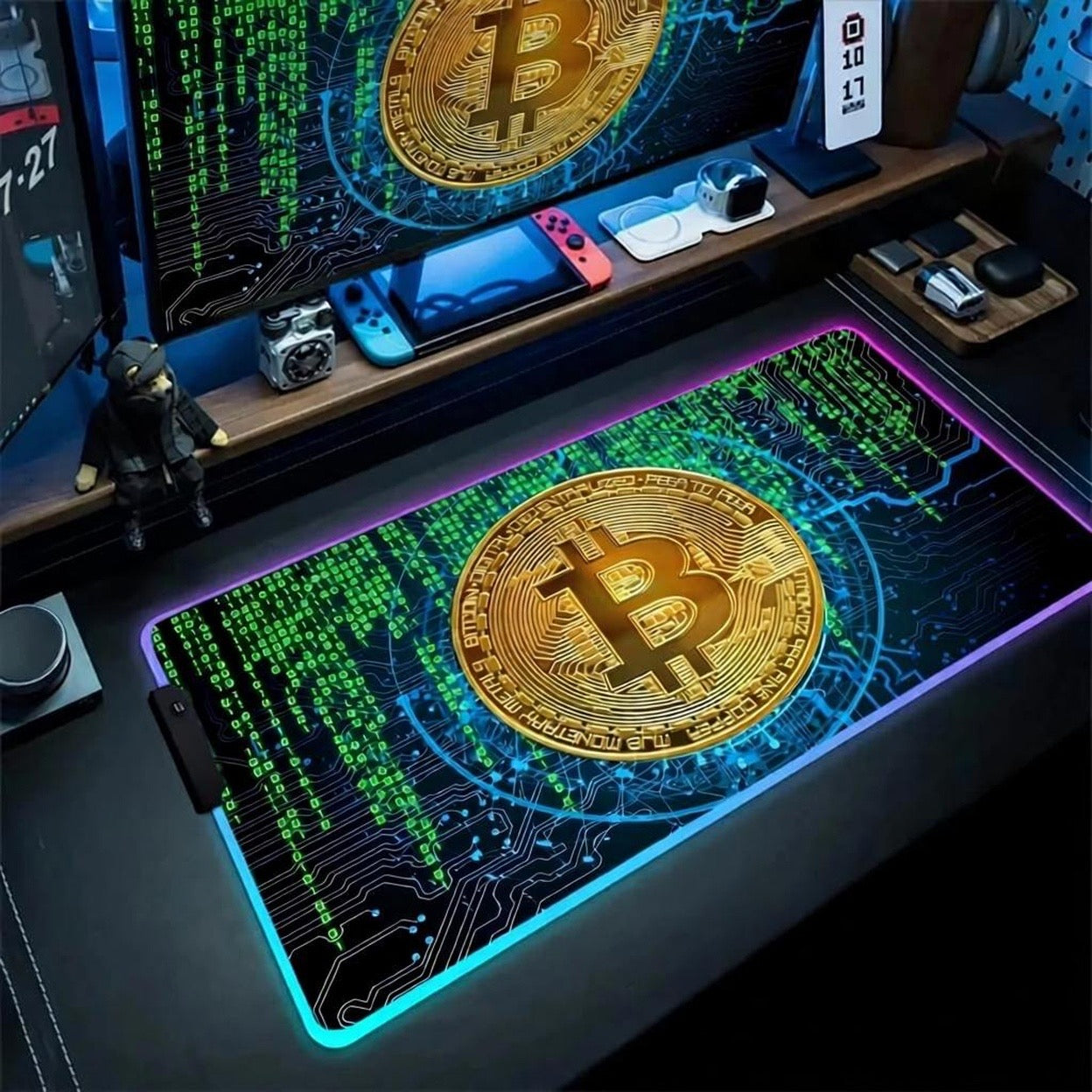 RGB XXL Bitcoin Mousepad