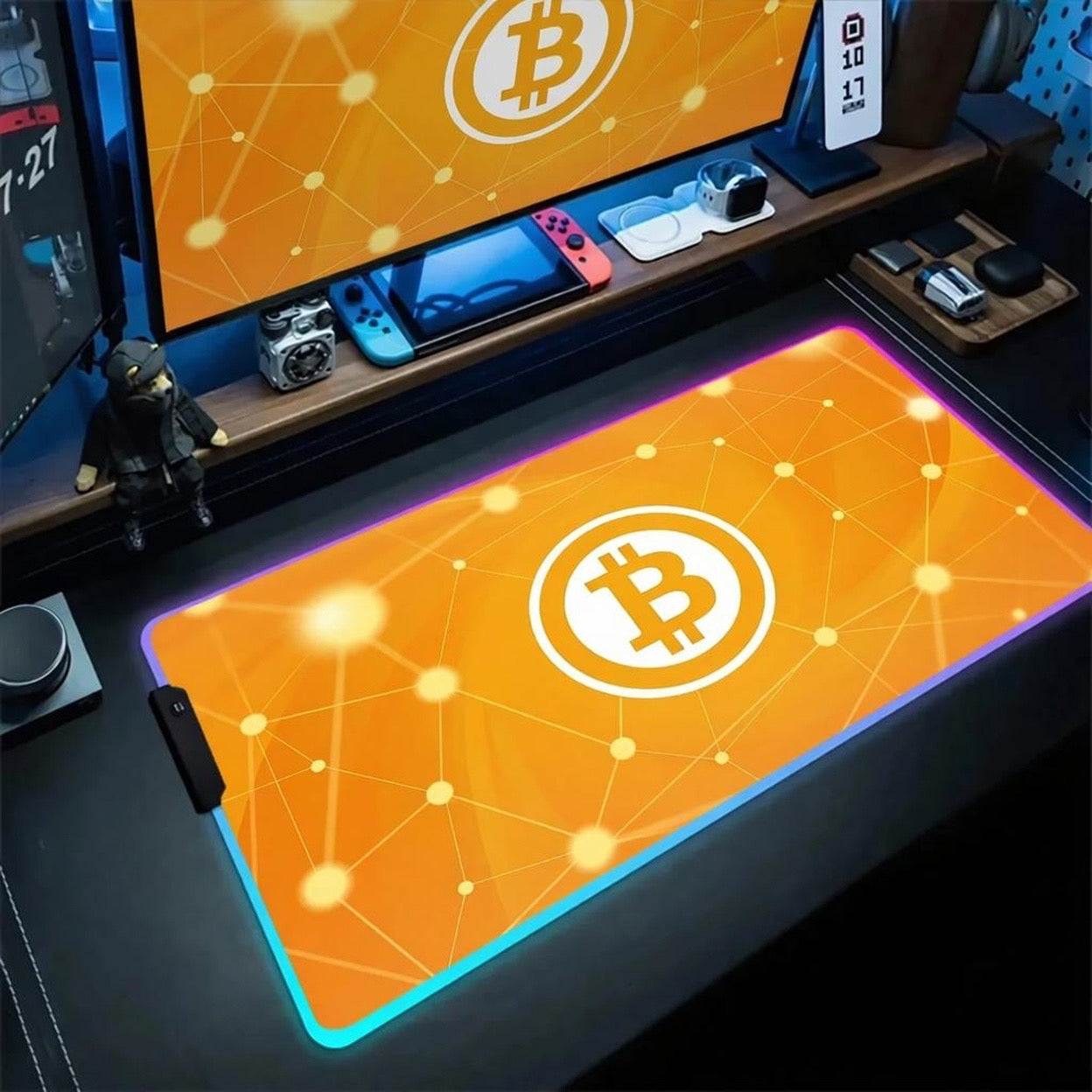 RGB XXL Bitcoin Mousepad