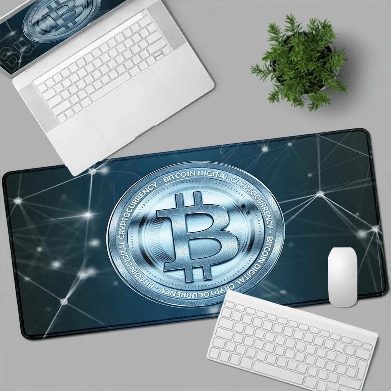 XXL Bitcoin Mousepad