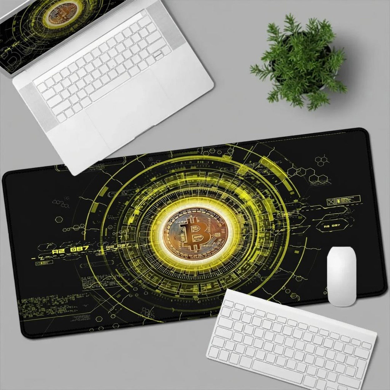 XXL Bitcoin Mousepad