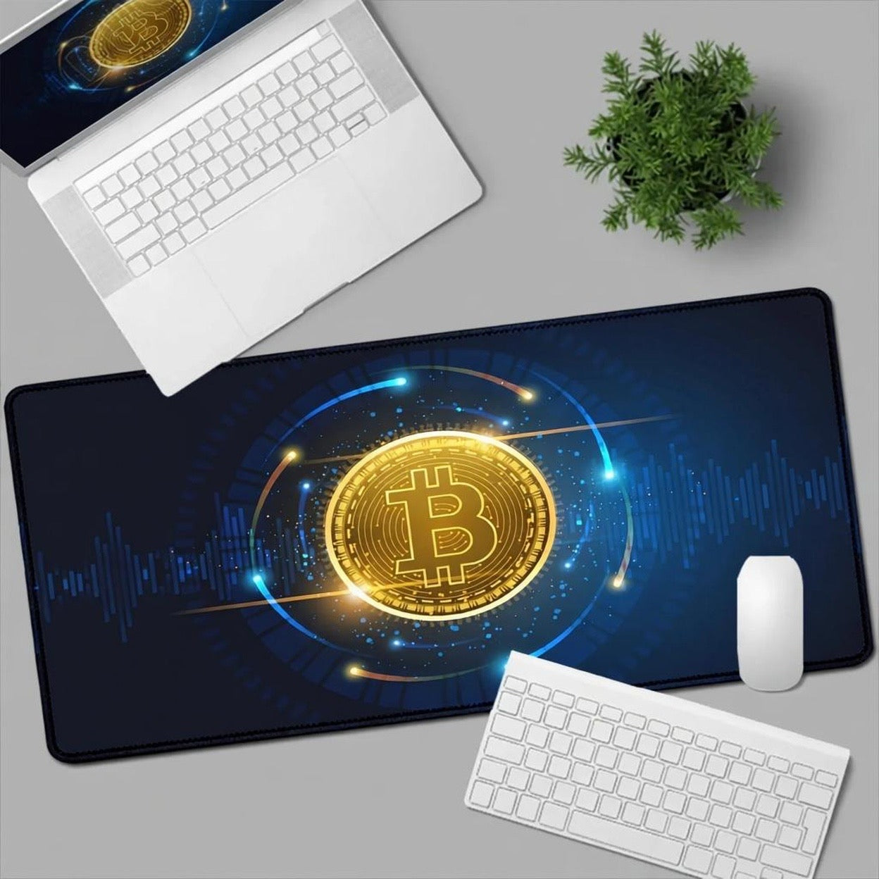 XXL Bitcoin Mousepad