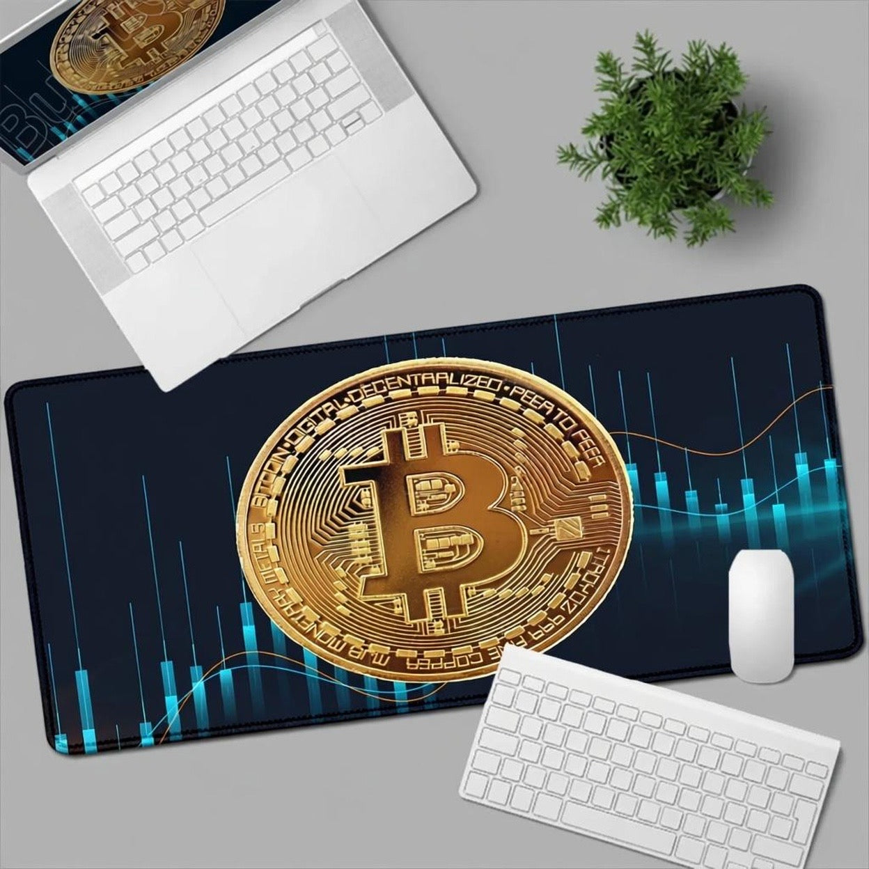 XXL Bitcoin Mousepad