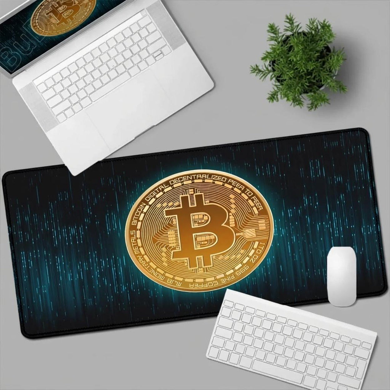 XXL Bitcoin Mousepad