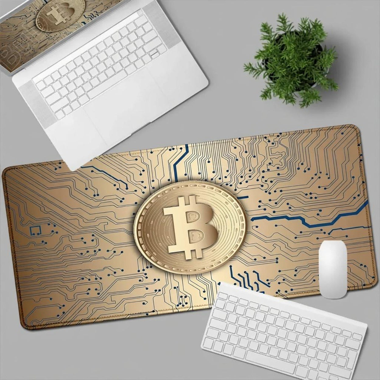 XXL Bitcoin Mousepad