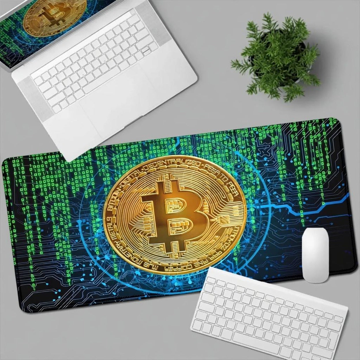 XXL Bitcoin Mousepad