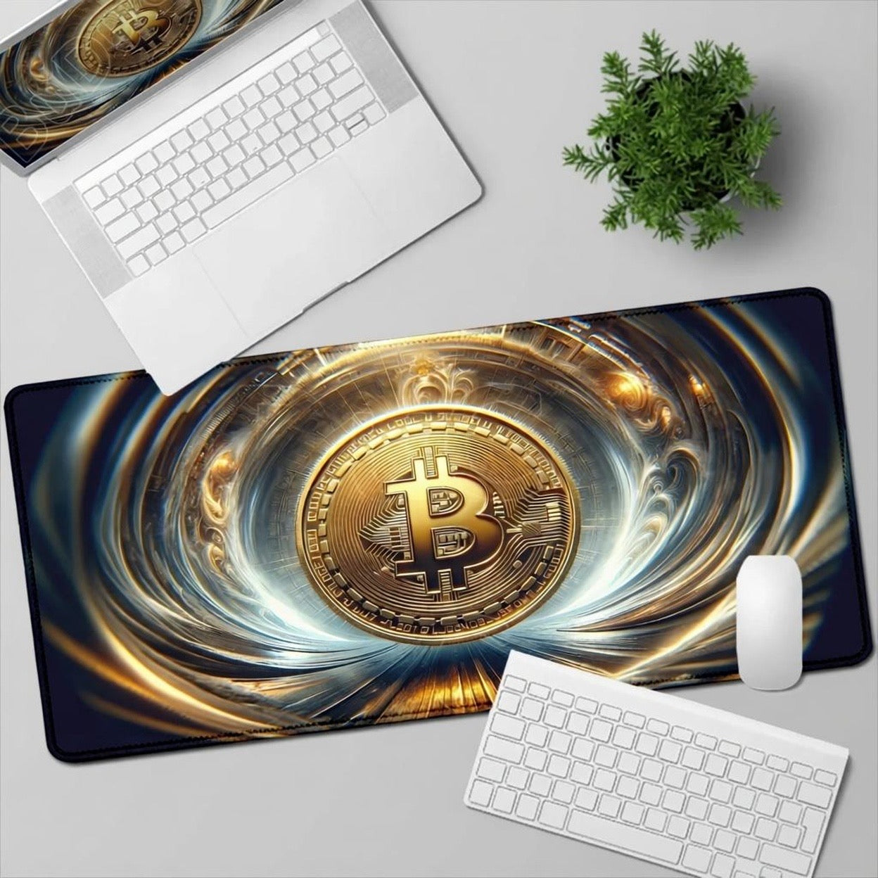 XXL Bitcoin Mousepad