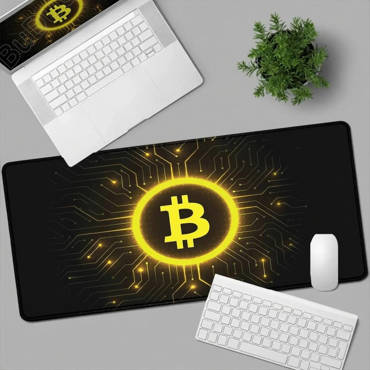 XXL Bitcoin Mousepad