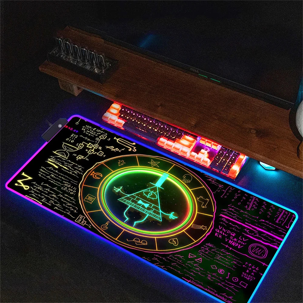 RGB XXL Mousepad für Schwurbler