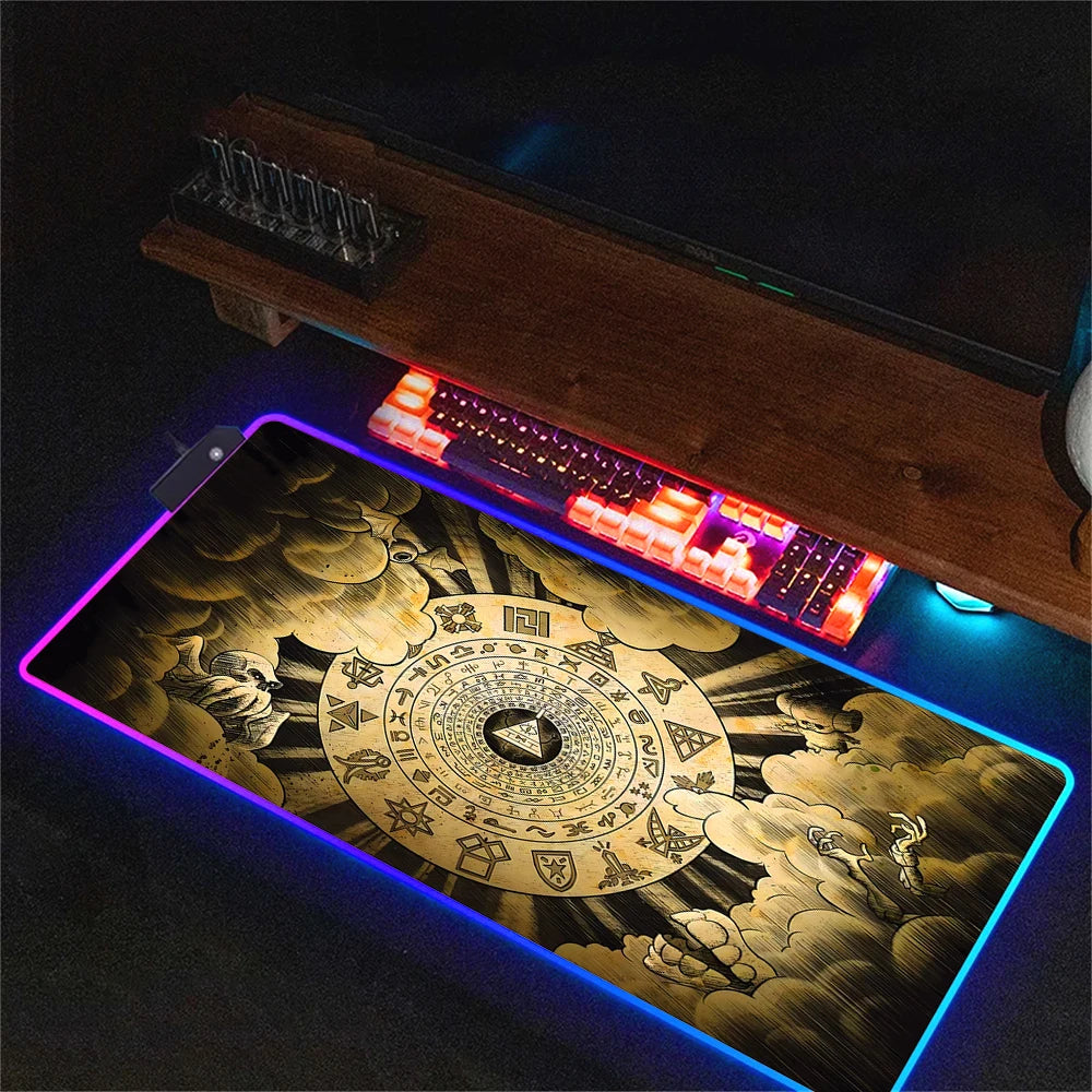 RGB XXL Mousepad für Schwurbler