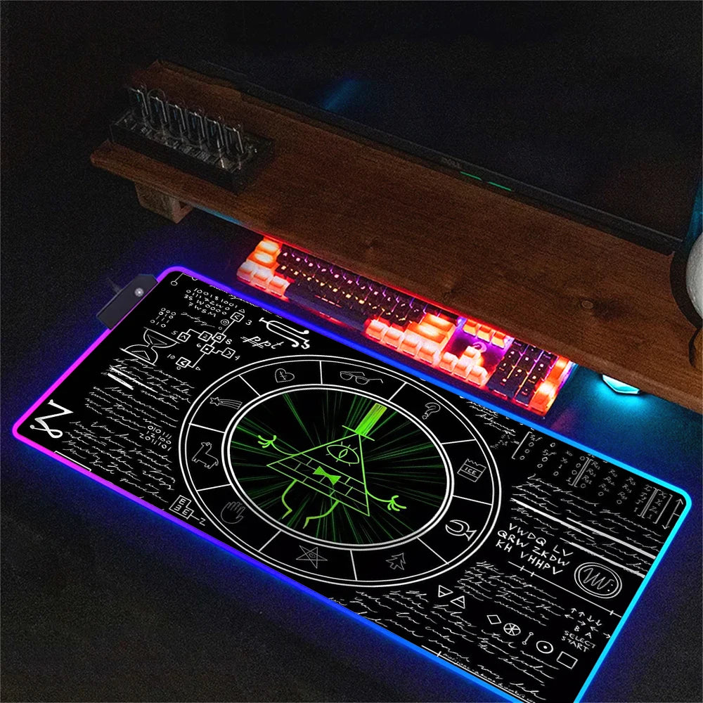 RGB XXL Mousepad für Schwurbler