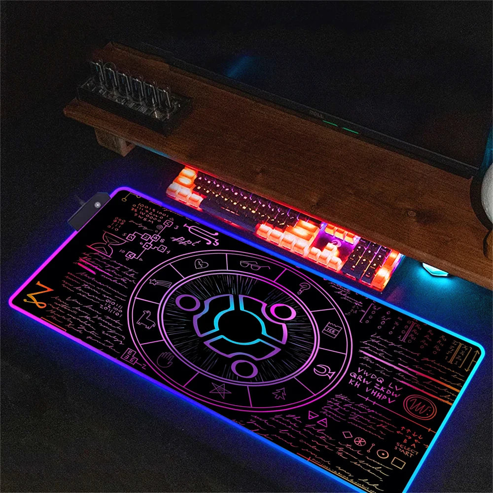 RGB XXL Mousepad für Schwurbler