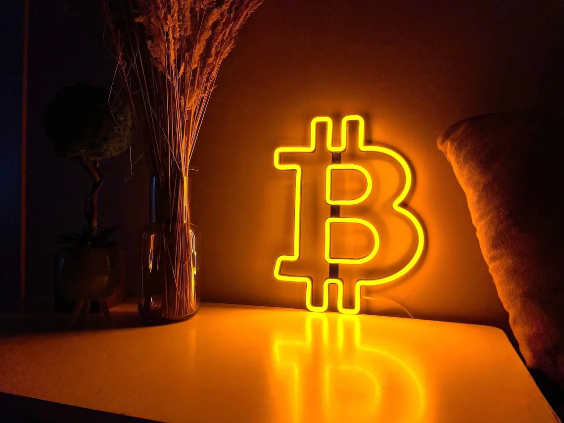 Bitcoin Neon Sign