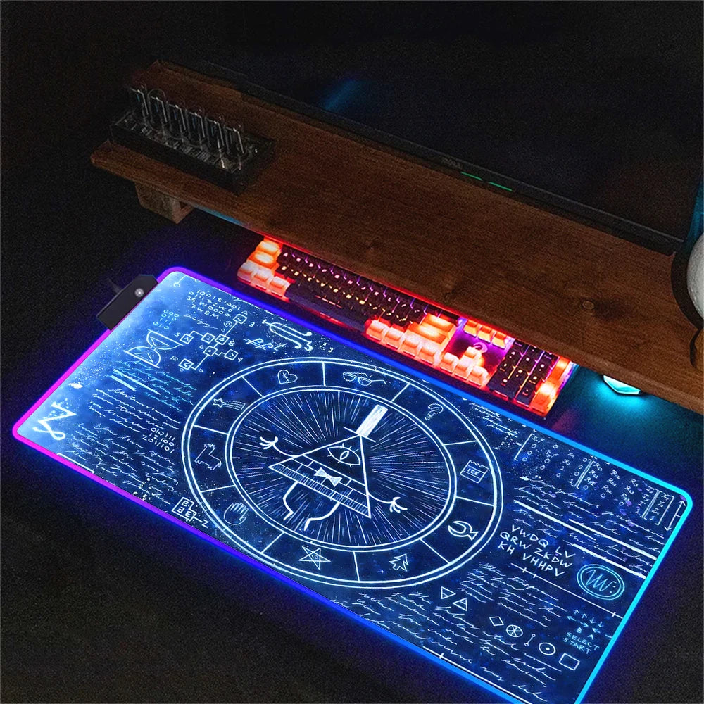 RGB XXL Mousepad für Schwurbler