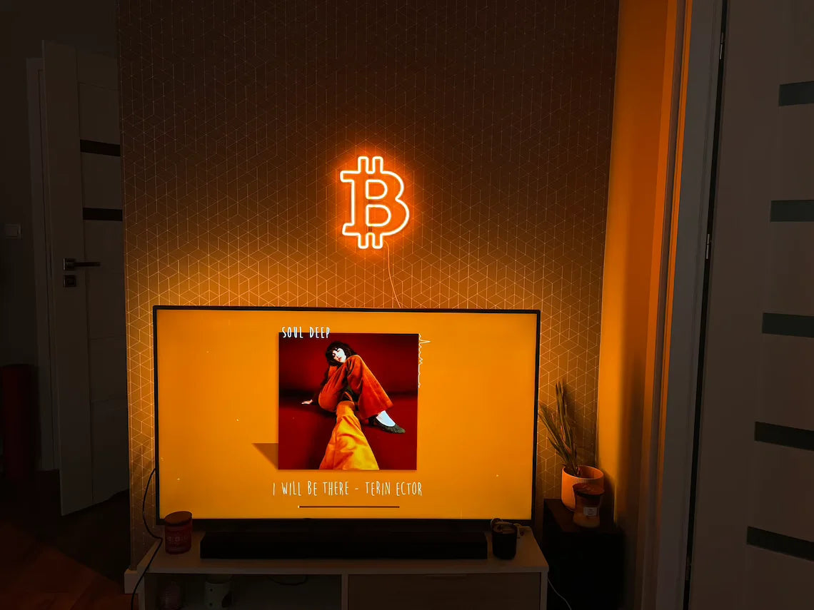 Bitcoin Neon Sign
