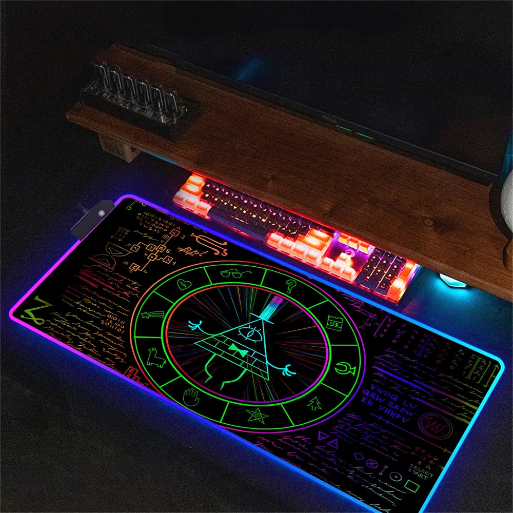 RGB XXL Mousepad für Schwurbler