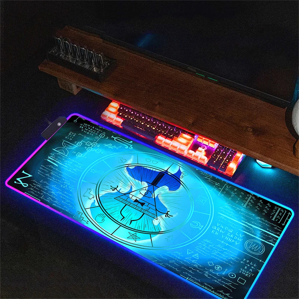 RGB XXL Mousepad für Schwurbler