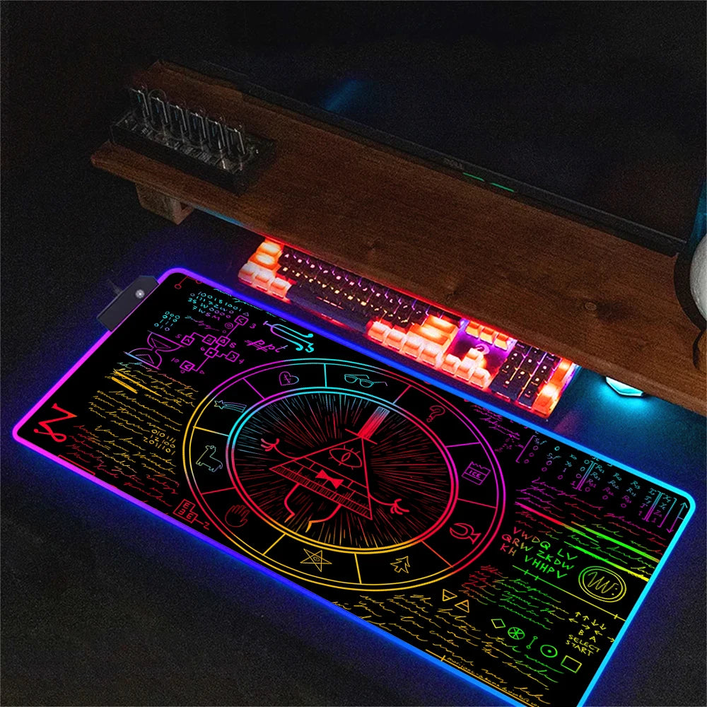 RGB XXL Mousepad für Schwurbler