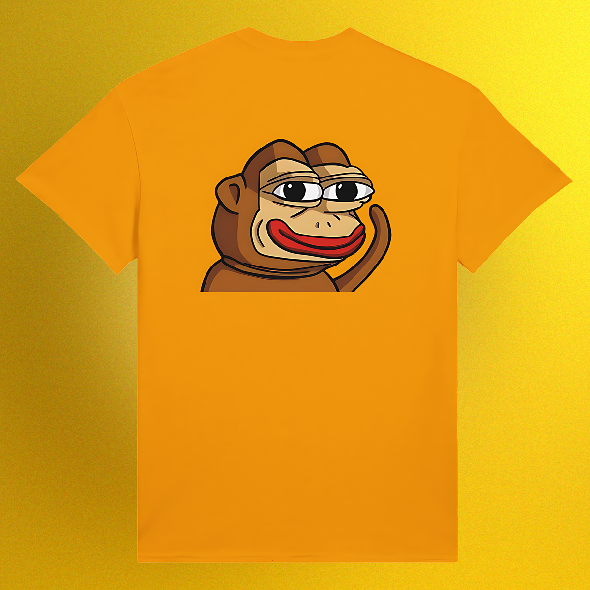 Unisex Meme T-Shirt mit Ponke Logo Print – schlichtes Design mit Front- oder Backprint von MyMemeMerch
