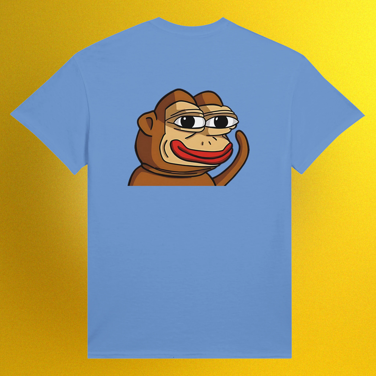 Unisex Meme T-Shirt mit Ponke Logo Print – schlichtes Design mit Front- oder Backprint von MyMemeMerch
