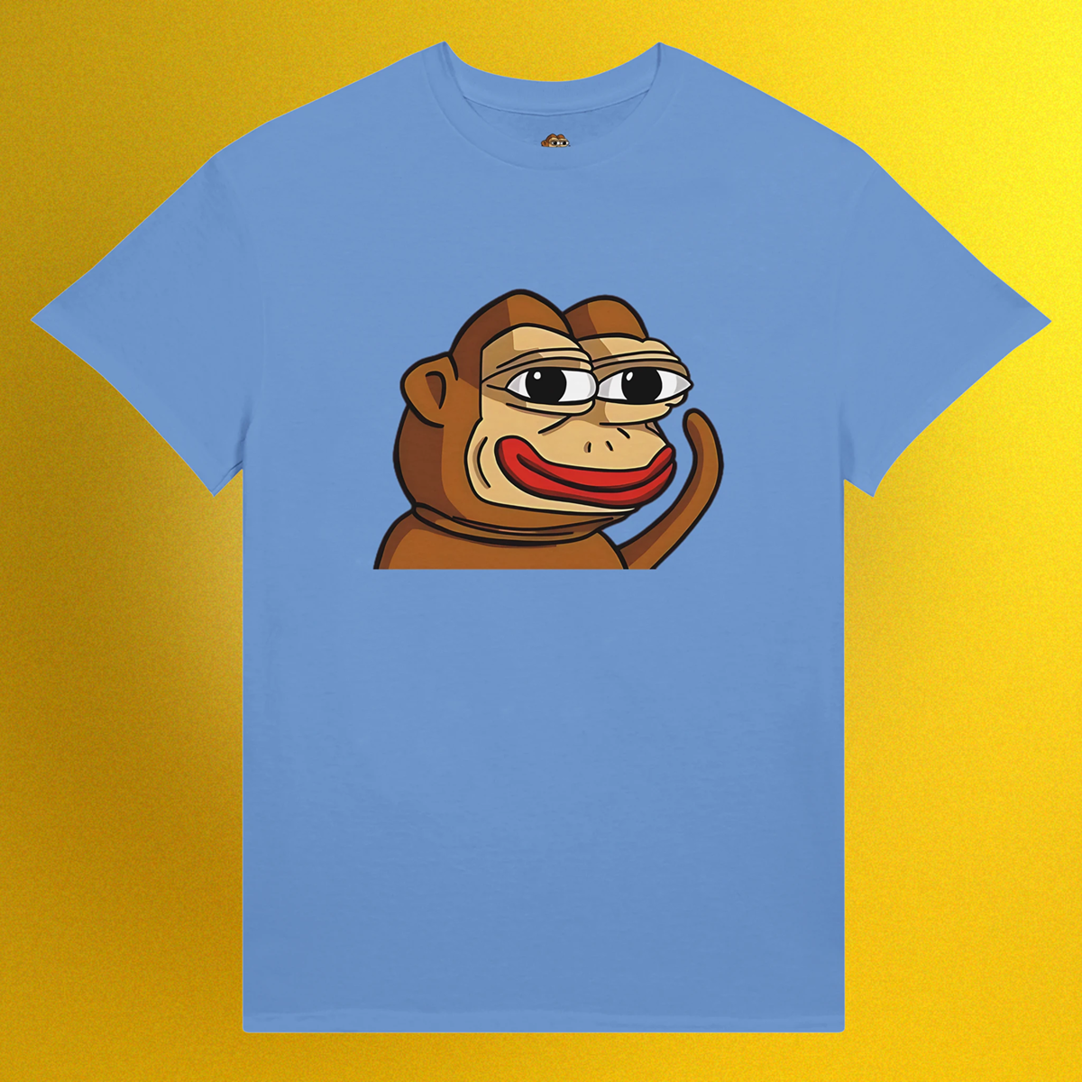 Unisex Meme T-Shirt mit Ponke Logo Print – schlichtes Design mit Front- oder Backprint von MyMemeMerch
