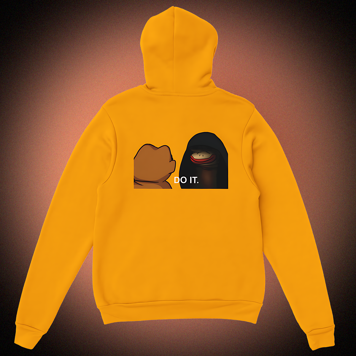 Unisex Hoodie mit Ponke DO IT Print – Meme Hoodie mit Front- oder Backprint von MyMemeMerch
