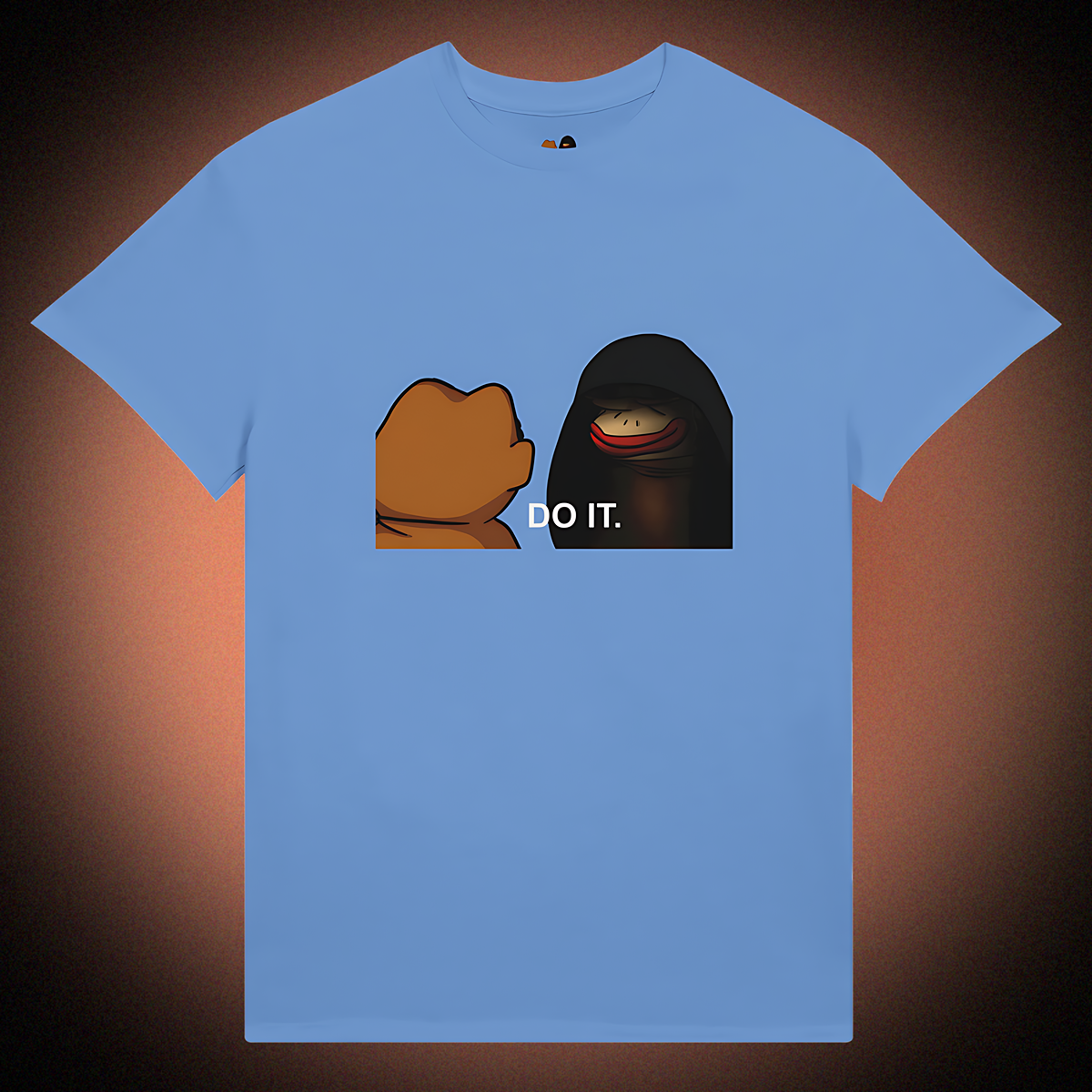 Unisex Meme T-Shirt mit Ponke DO IT Motiv – Ponke Meme Print in Front- oder Backprint erhältlich
