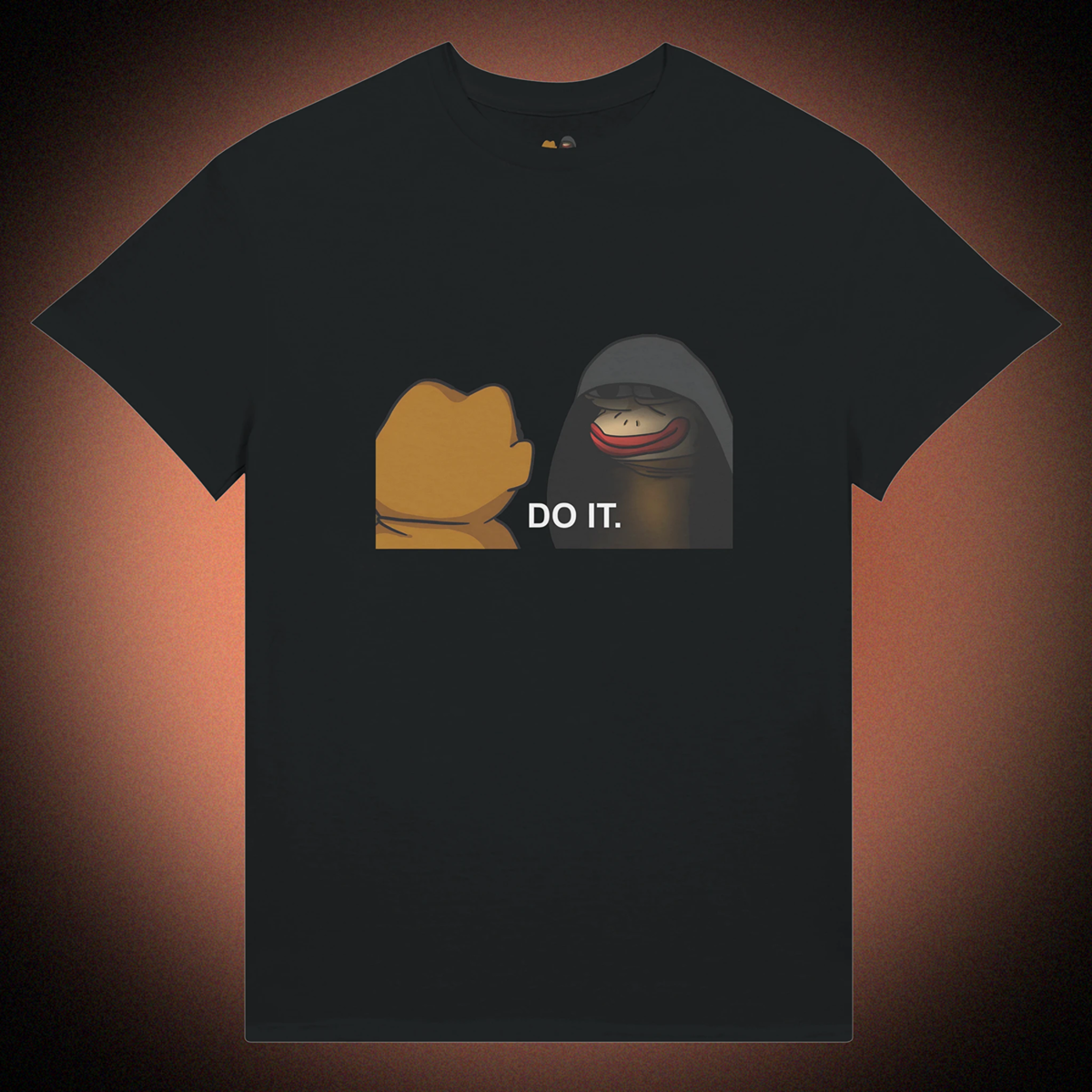 Unisex Meme T-Shirt mit Ponke DO IT Motiv – Ponke Meme Print in Front- oder Backprint erhältlich
