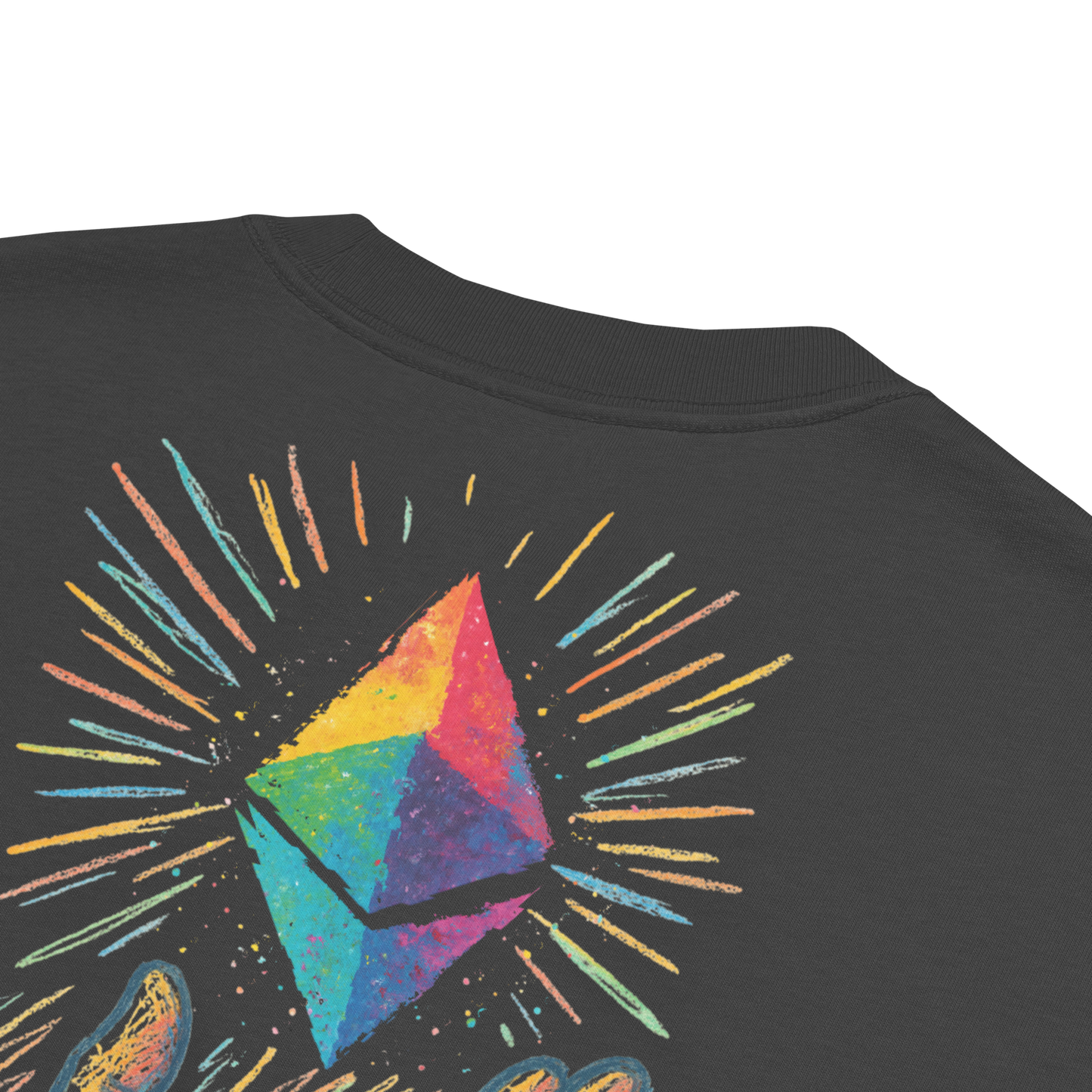 Oversized T-Shirt ETH "Ethereum Diamond Hands" Unisex – Crypto Streetwear | MyMemeMerch