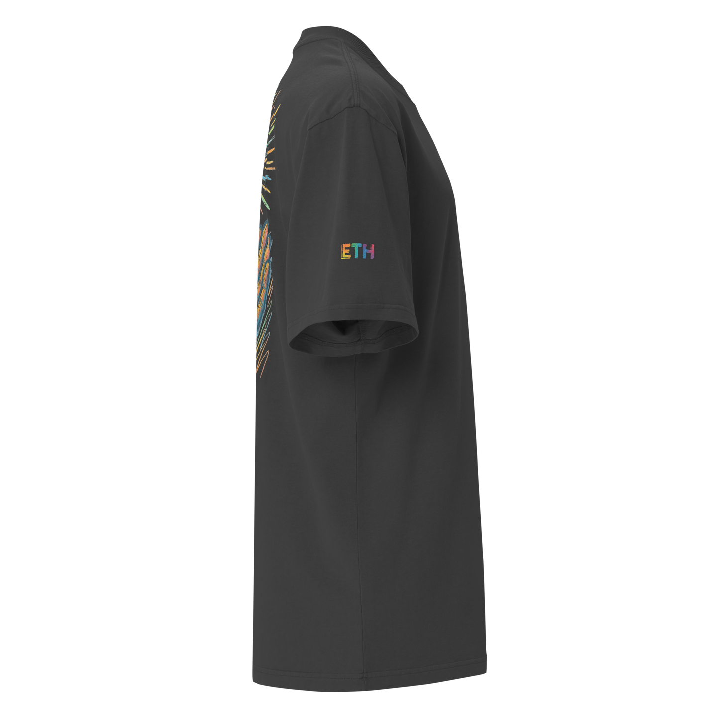 Oversized T-Shirt ETH "Ethereum Diamond Hands" Unisex – Crypto Streetwear | MyMemeMerch