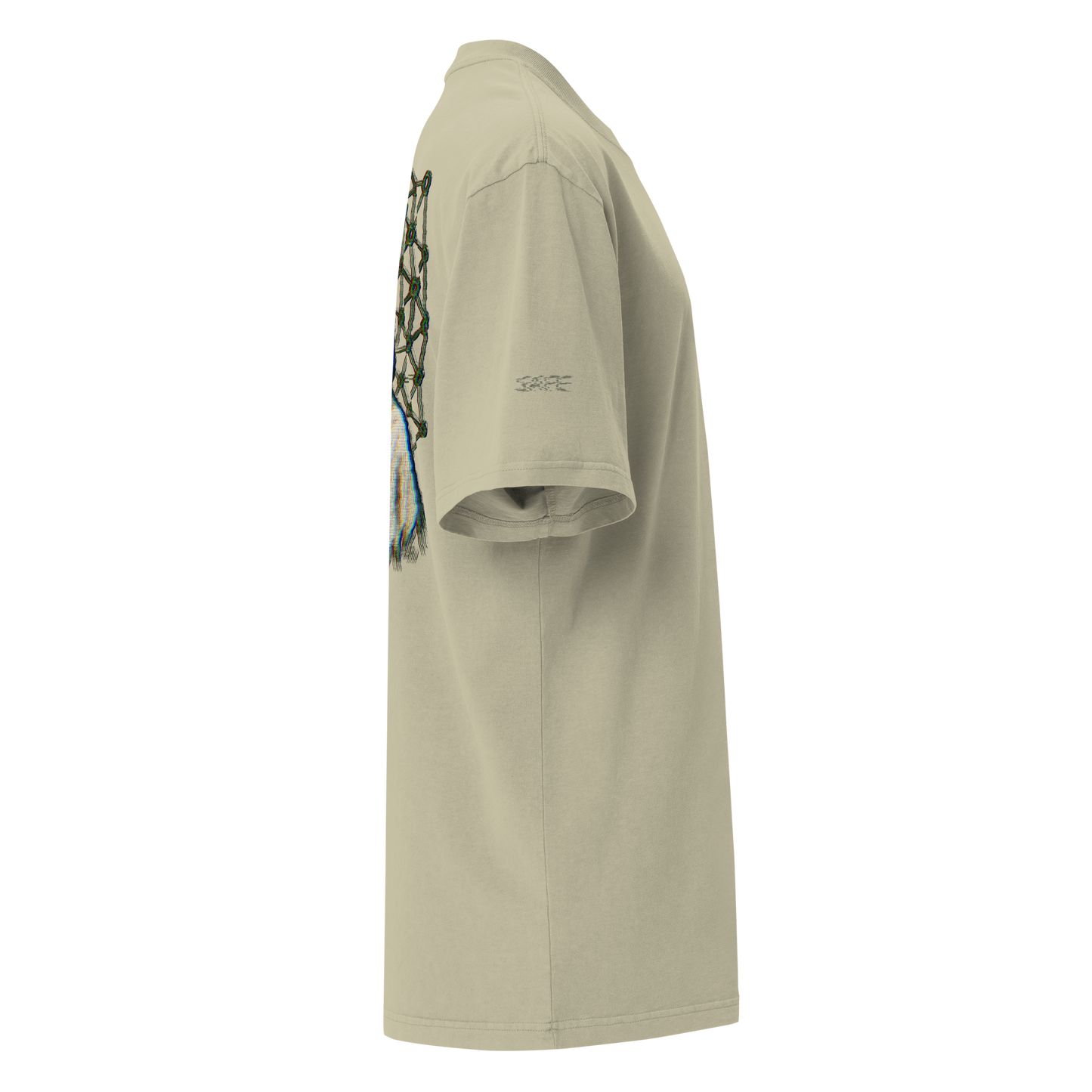 Oversized T-Shirt "Phantom Satoshi Nakamoto" Unisex – Verwaschener Krypto-Look | MyMemeMerch